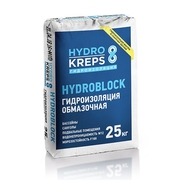 Обмазочная гидроизоляция HYDROKREPS HYDROBLOCK - 25 кг